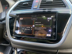 Suzuki SX4 S-Cross műszerfal beltér navigáció dashboard interior navigation